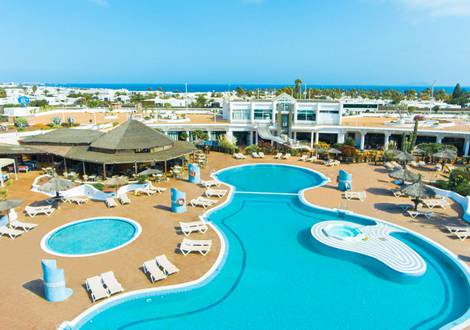 Piscina terraza alta Hotel HL Club Playa Blanca**** Lanzarote